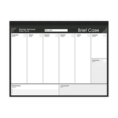 Planner semanal 214x280mm